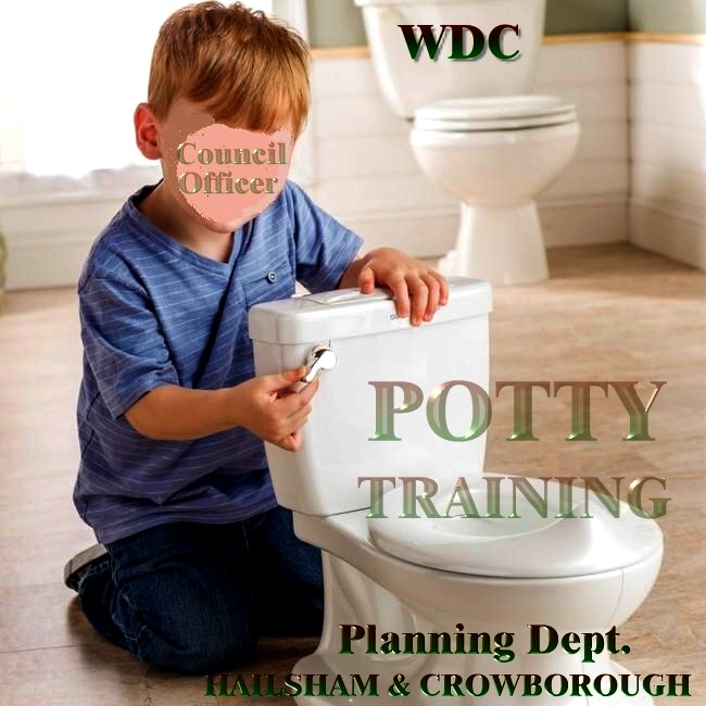 Potty training locals to do the right thing