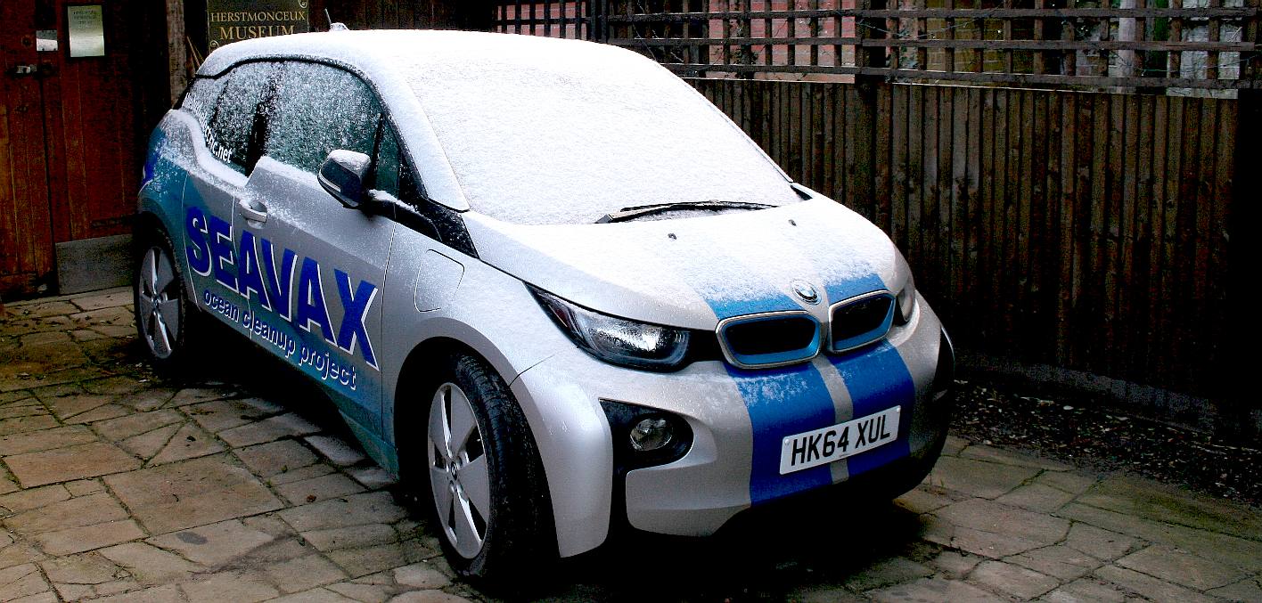 A practical and economical car from BMW i3 that uses electrical charging points