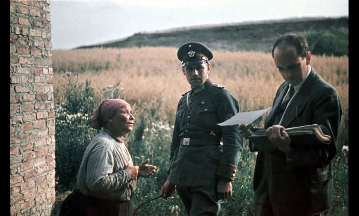 Dr Robert Ritter was a German 'Racial Scientist' in the Nazi regime. His research into the eugenics of Roma led to his appointment as head of the 'Racial Hygiene and Demographic Biology Research Unit.' Ritter's classification work aided and justified Nazi discrimination, persecution, and execution of Roma. Seen here on the right.