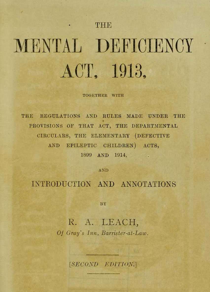 Such opposition became more sharply focused on the introduction of the Mental Deficiency Bill in 1912  legislation designed to prevent the feeble-minded from becoming parents. Critics included Roman Catholics such as the writer GK Chesterton and the poet Hilaire Belloc. In Parliament, the bill was vigorously opposed by the Conservative libertarian Lord Robert Cecil and the Liberal MP Josiah Wedgwood.