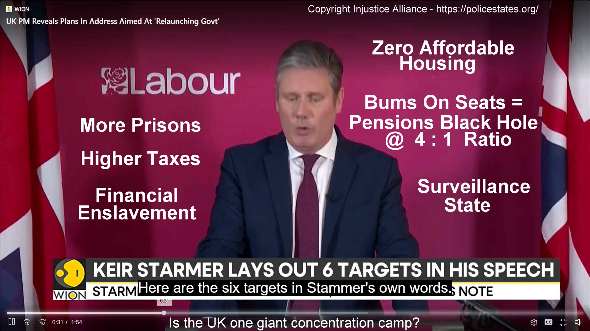 Did you know there are four administrators to every one worker. Each worker carries five pensions on his back in our surveillance state. It was not that high in Nazi Germany. We must get that ratio down to 2:1 to get our economy back on track. Are you listening Rachel? Instead of raping pensioners and farmers, why not sack incompetent civil servants and council officers who are having a free lunch for producing nothing?